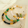 Wholesale 316L Stainless Steel Ins Style Geometric Electroplated Bracelet For Women