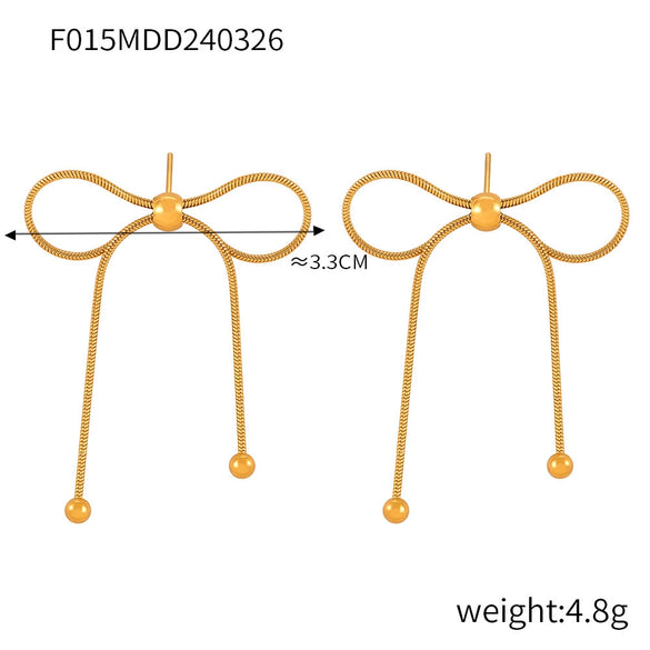 Wholesale Titanium Steel Insect Pattern Clavicle Necklace With Butterfly Design And Electroplating Process