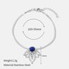 Wholesale Titanium Steel Jewelry Set With Geometric Pattern And Leafshaped Zircon For Women Featuring Polishing Process