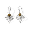 Wholesale Titanium Steel Jewelry Set With Geometric Pattern And Leafshaped Zircon For Women Featuring Polishing Process