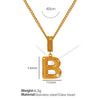 Wholesale 316L Stainless Steel Jewelry With Letters Numbers Text Pattern 18K Gold Plated For Women