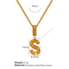 Wholesale 316L Stainless Steel Jewelry With Letters Numbers Text Pattern 18K Gold Plated For Women