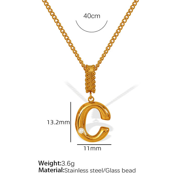 Wholesale 316L Stainless Steel Jewelry With Letters Numbers Text Pattern 18K Gold Plated For Women