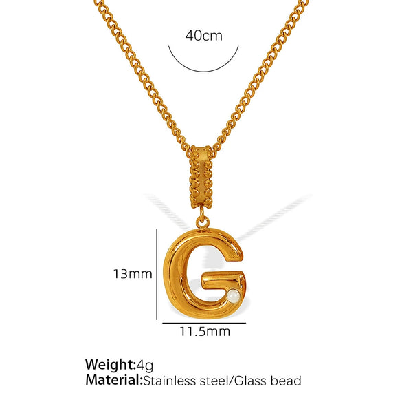 Wholesale 316L Stainless Steel Jewelry With Letters Numbers Text Pattern 18K Gold Plated For Women