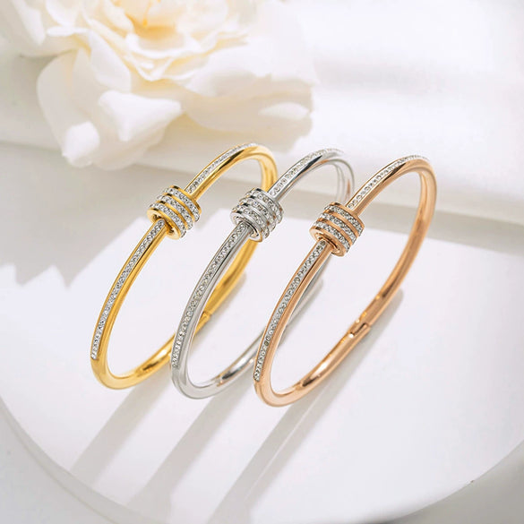 Wholesale Titanium Steel Jewelry Women's Fashion Temperament Baby's Stars Man Waist Bracelet Light Luxury Style Does Not Fade