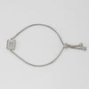 Wholesale 316L Stainless Steel Letter Bracelet For Women With Polishing Treatment
