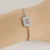 Wholesale 316L Stainless Steel Letter Bracelet For Women With Polishing Treatment