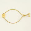 Wholesale 316L Stainless Steel Letter Bracelet For Women With Polishing Treatment