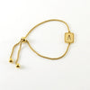Wholesale 316L Stainless Steel Letter Bracelet For Women With Polishing Treatment