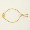 Wholesale 316L Stainless Steel Letter Bracelet For Women With Polishing Treatment