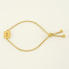 Wholesale 316L Stainless Steel Letter Bracelet For Women With Polishing Treatment