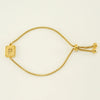 Wholesale 316L Stainless Steel Letter Bracelet For Women With Polishing Treatment