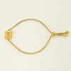 Wholesale 316L Stainless Steel Letter Bracelet For Women With Polishing Treatment