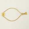 Wholesale 316L Stainless Steel Letter Bracelet For Women With Polishing Treatment