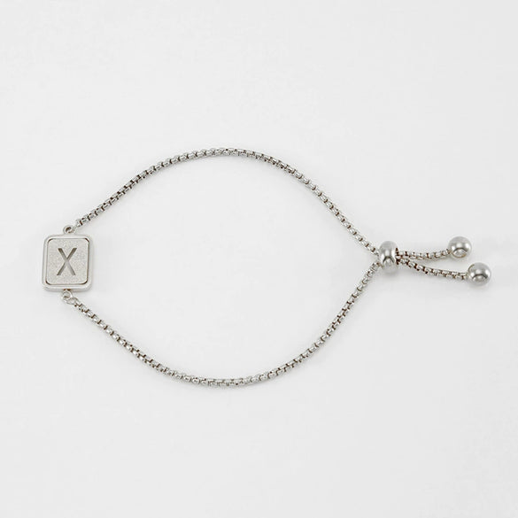 Wholesale 316L Stainless Steel Letter Bracelet For Women With Polishing Treatment