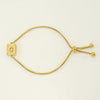 Wholesale 316L Stainless Steel Letter Bracelet For Women With Polishing Treatment