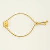 Wholesale 316L Stainless Steel Letter Bracelet For Women With Polishing Treatment