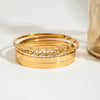 Wholesale Titanium Steel Light Luxury Highend Bracelet With Electroplating And Geometric Design
