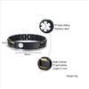 Wholesale Titanium Steel Men's Bracelet With Brushed Surface Geometric Pattern And Engraved Electroplating Treatment