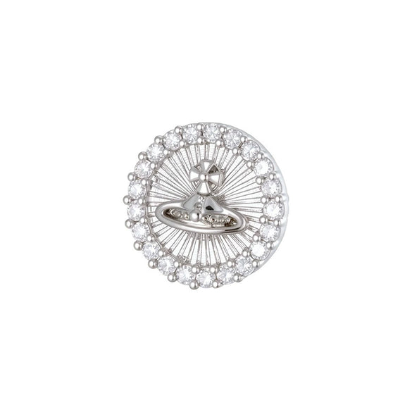 Wholesale Titanium Steel Micropaved Zircon Saturn Cartilage Piercing For Couple