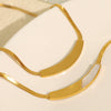 Wholesale 316L Stainless Steel Necklace Electroplated Scalloped Shell Design Fashion Item For Women