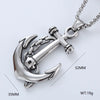 Wholesale Titanium Steel Necklace Men's Hip Hop Retro Geometric Pendant Polished