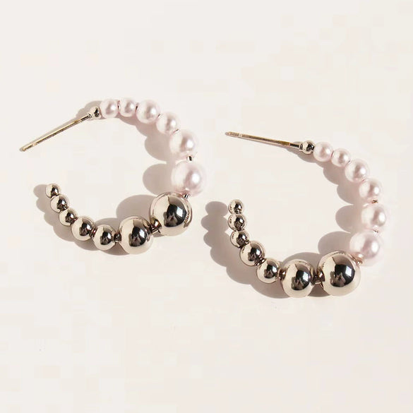 Wholesale Titanium Steel Nonfading Earrings With Geometric Pattern And Electroplating For Women