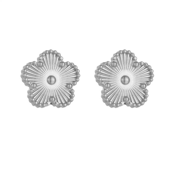 Wholesale Titanium Steel Nonfading Earrings With Geometric Pattern And Electroplating For Women