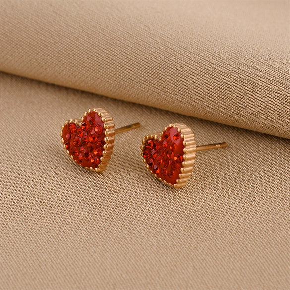 Wholesale Titanium Steel Nonfading Earrings With Geometric Pattern And Electroplating For Women