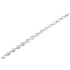 Wholesale Titanium Steel Oval Japanese Buckle Stitching Geometric Unisex Bracelet