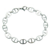 Wholesale Titanium Steel Oval Japanese Buckle Stitching Geometric Unisex Bracelet
