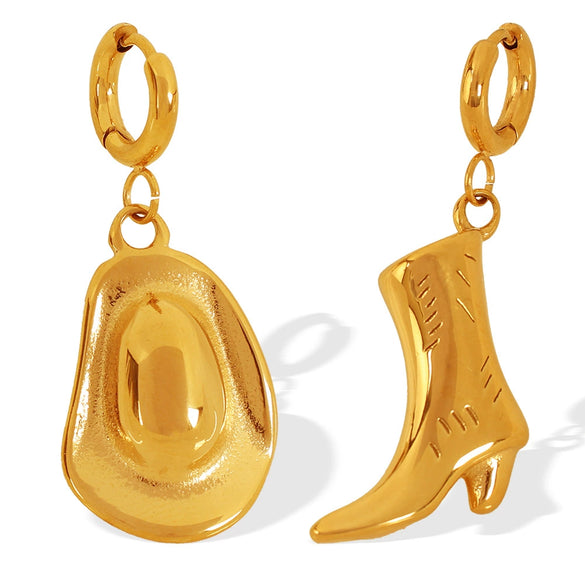 Wholesale 316L Stainless Steel Personality Fashion Earrings Jewelry