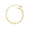 Wholesale 316L Stainless Steel Plant Flowers Dripping Oil Necklace Bracelet