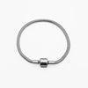 Wholesale Titanium Steel Polished Leaves Pattern Snake Bone Bracelet