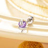 Wholesale Titanium Steel Punk Style Snake Shaped Women's Ear Nail Set With Precious Stones