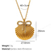 Wholesale 316L Stainless Steel Retro Bow Set Earrings And Necklace With Rhinestones And Electroplating Treatment