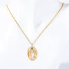 Wholesale Titanium Steel Retro Twelve Constellation Pendant Necklace With Electroplating Treatment And Ochain
