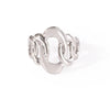 Wholesale Titanium Steel Ring Retro Style With Leaves Heart Shape Flower Letters Numbers Electroplating For Women