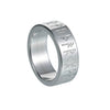 Wholesale Titanium Steel Rings With Nordic Pirate Viking Text Rune Pattern And Electroplating Treatment