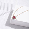 Wholesale Titanium Steel Round Geometric Clavicle Chain With Electroplating For Women Light Luxury And Simple Exquisite All Match Design