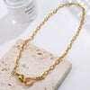 Wholesale 316L Stainless Steel Snake Head Necklace Fashion Hiphop Style Electroplated For Women