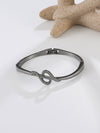 Wholesale Titanium Steel Snakeshaped Bracelet With Animal Pattern And Electroplating For Women In Ins Style