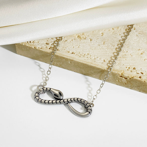 Wholesale Titanium Steel Snakeshaped Bracelet With Animal Pattern And Electroplating For Women In Ins Style
