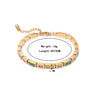 Wholesale Titanium Steel Square Stitching Geometric Electroplating Bracelet For Women