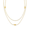 Wholesale 316L Stainless Steel Star Necklace For Women Electroplated Retro Simple Design