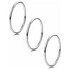Wholesale Titanium Steel U Shape Electroplated Couple And Unisex Ring