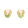 Wholesale Titanium Steel Ushaped Electroplated Women's Fashion Minimalist Earrings