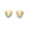 Wholesale Titanium Steel Ushaped Electroplated Women's Fashion Minimalist Earrings