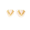 Wholesale Titanium Steel Ushaped Electroplated Women's Fashion Minimalist Earrings
