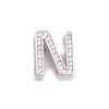 Wholesale Titanium Steel Watch Chain Bracelet With English Alphabet Pattern Diy Adjustable Mesh Strap Unisex Style